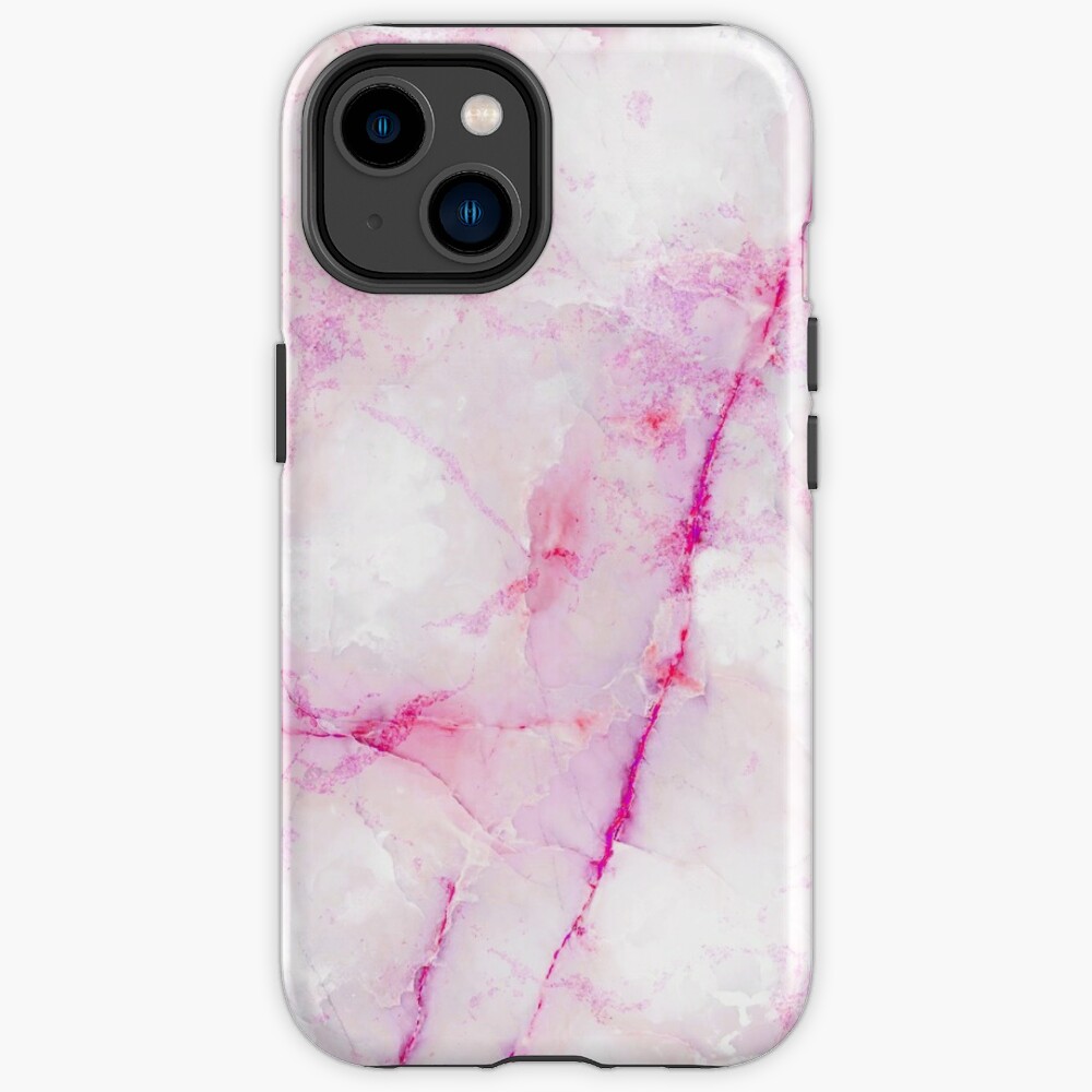 Discover White and Pink Marble Pattern | iPhone Case