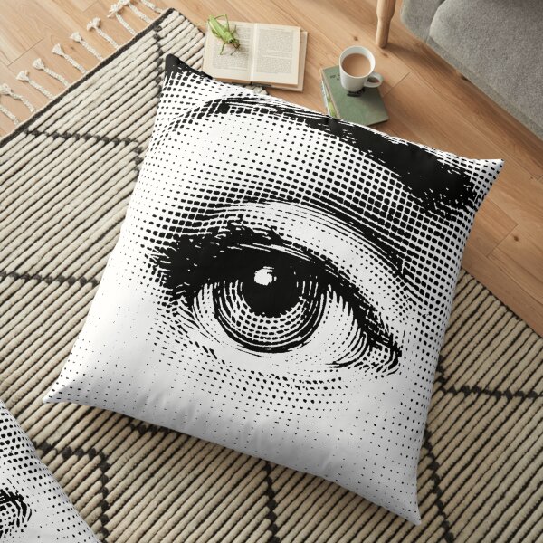 Lina Cavalieri - right eye Floor Pillow