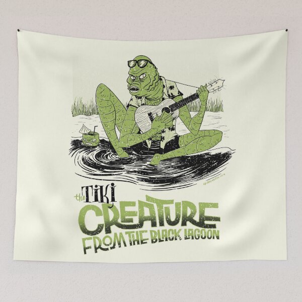 Item preview, the tiki creature from the black lagoon designed and sold by adiartworks.