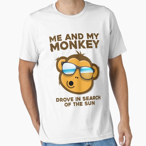 Item preview, onkey Sun Humor Me and my Monkey Mind Crazyness designed and sold by bickhofe.