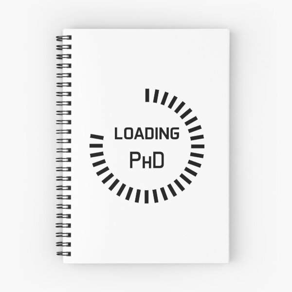 Item preview, PhD in progress - progress bar - study in progress - loading PHD designed and sold by Magda Hanak.