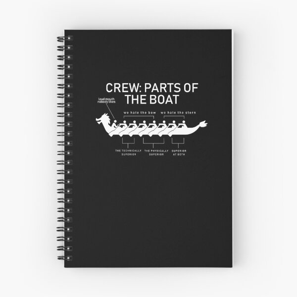 Item preview, Funny Crew Parts Of The Boat Rowing Paddle Crew Rower Shirt designed and sold by LookTwice.