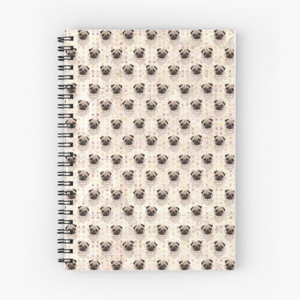 Item preview, "Pug - Vintage dot" designed and sold by LouiseJarvisArt.