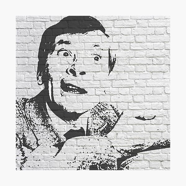 Item preview, whitewall graffiti: Stop Messin' About designed and sold by halibutgoatramb.