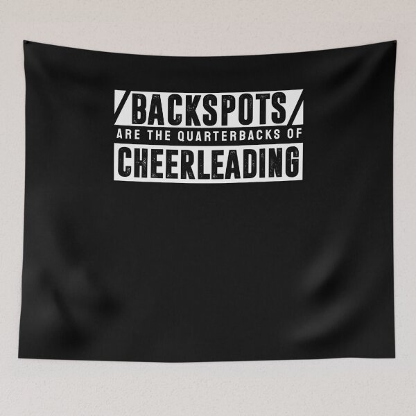 Item preview, Cute Backspots Are The Quarterbacks Of Cheerleading T-Shirt designed and sold by LookTwice.