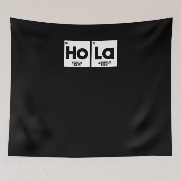 Item preview, Funny Cute Hola Periodic Table Spanish College Teacher Shirt designed and sold by LookTwice.