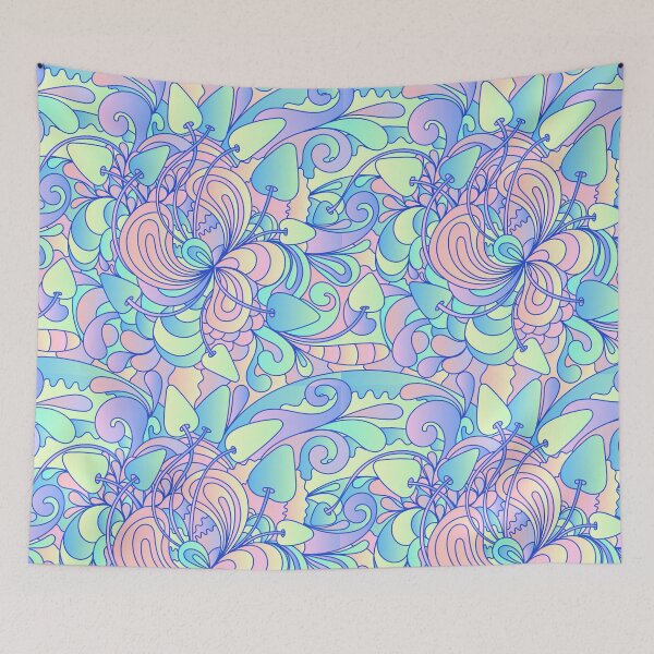 Item preview, Abstract hallucinogen mushrooms designed and sold by Argunika.