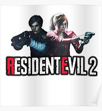 Resident Evil 2 Posters Redbubble