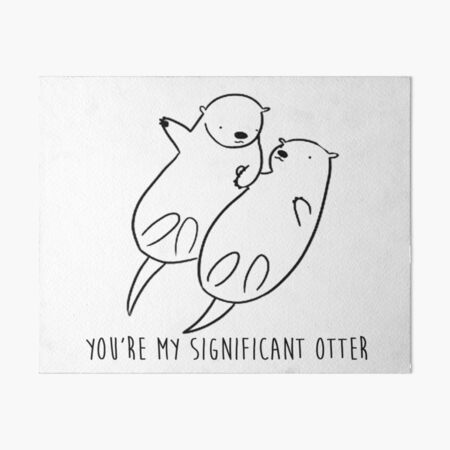Cute Card 'You're My Significant Otter