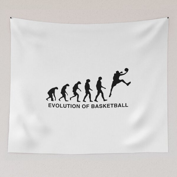 Item preview, EVOLUTION OF BASKETBALL BLACK designed and sold by CharlieCreator.