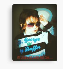 tough being cool Canvas Print