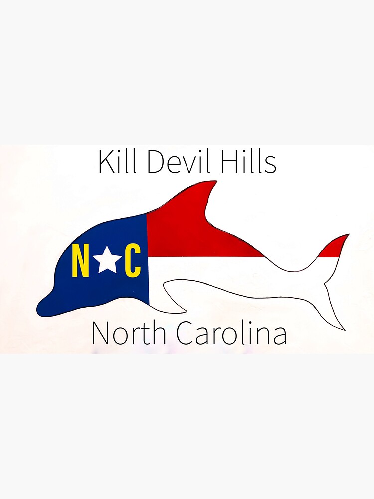 "Kill Devil Hills" Sticker for Sale by barryknauff Redbubble