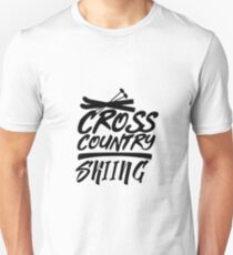 Cross-country skiing Unisex T-Shirt