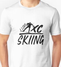 I love cross-country skiing Unisex T-Shirt