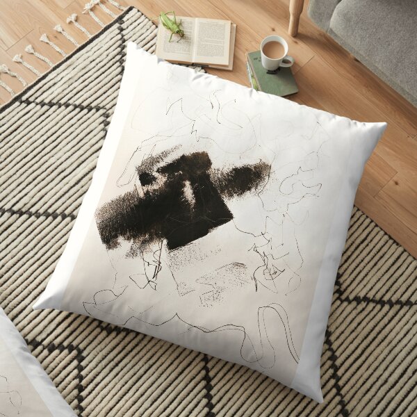 line A design  Floor Pillow