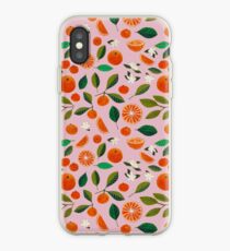 Vinilo o funda para iPhone naranjada