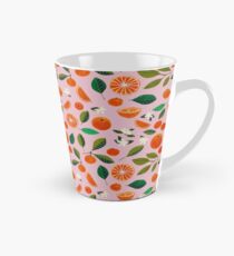 Taza cónica naranjada