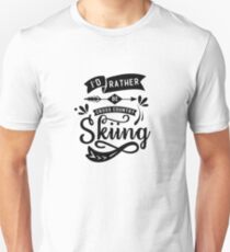 cross-country skiing Unisex T-Shirt