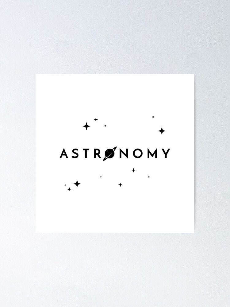 Alternate view of Astronomy (Inverted) Poster