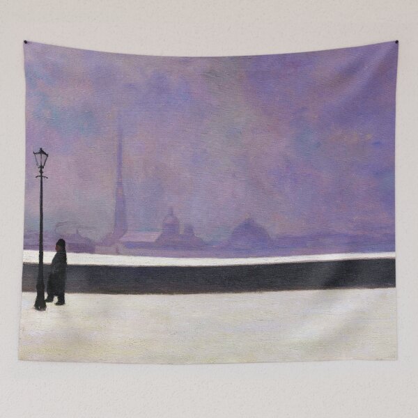 Item preview, Felix Vallotton -  La Néva, Brume Légère (new color editing) designed and sold by DejaVuStudio.
