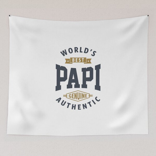 Item preview, World's Best Papi  designed and sold by RafaelLopezz.