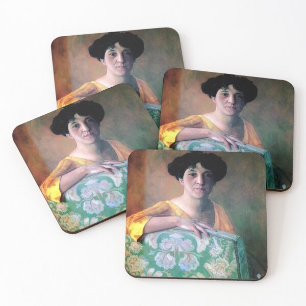 Item preview, Felix Vallotton -  Portrait de Gabrielle (new color editing) designed and sold by DejaVuStudio.
