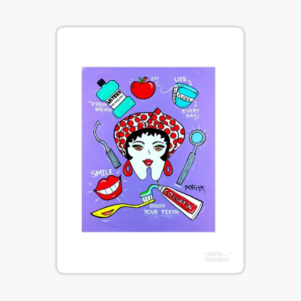Dentin P.A.N Sticker