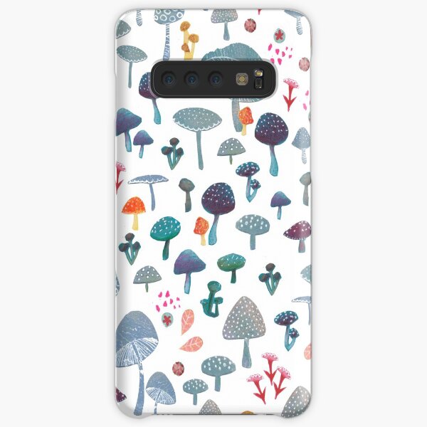 scattered mushroom pattern Samsung Galaxy Snap Case