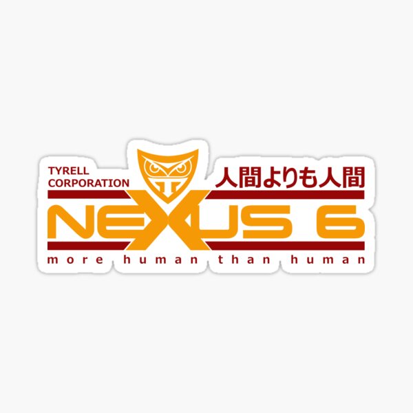 Vista previa del artículo con la obra «Replicante Nexus 6 de Tyrell Corporation», diseñado y vendido por McPod.