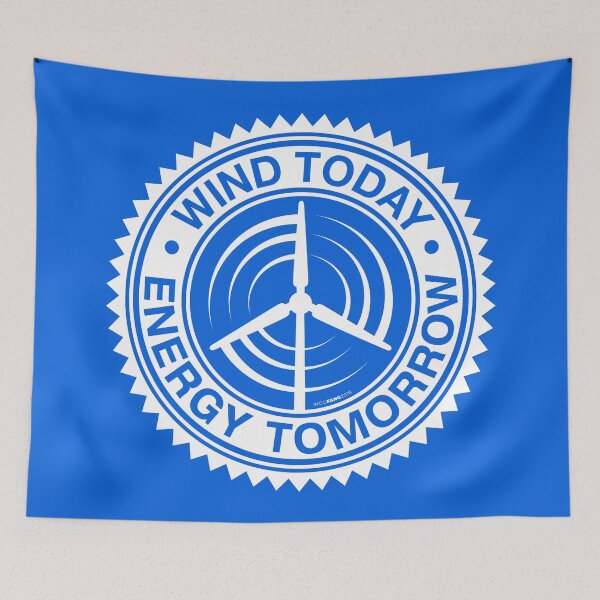 Item preview, WIND TODAY - ENERGY TOMORROW ART designed and sold by WOOFANG.