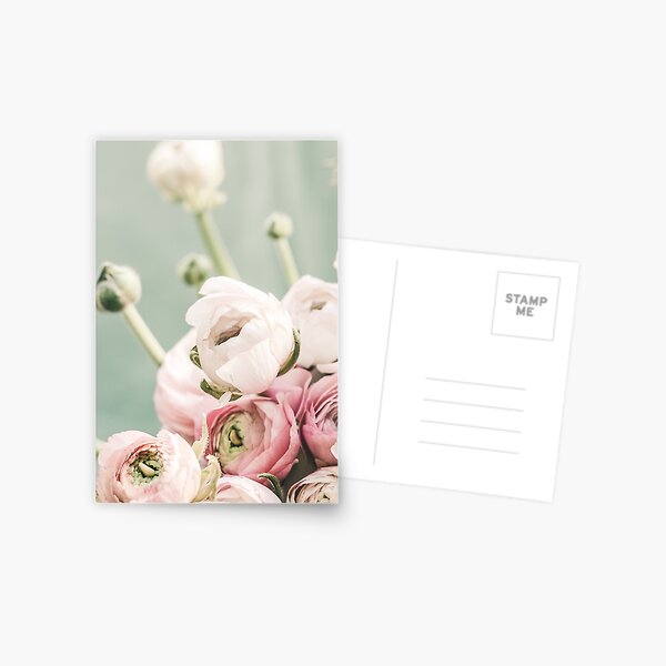 Item preview, Flowers print, Pink, Pastel, Fashion print, Scandinavian art, Modern art, Wall art, Print, Minimalistic, Modern designed and sold by juliaemelian.