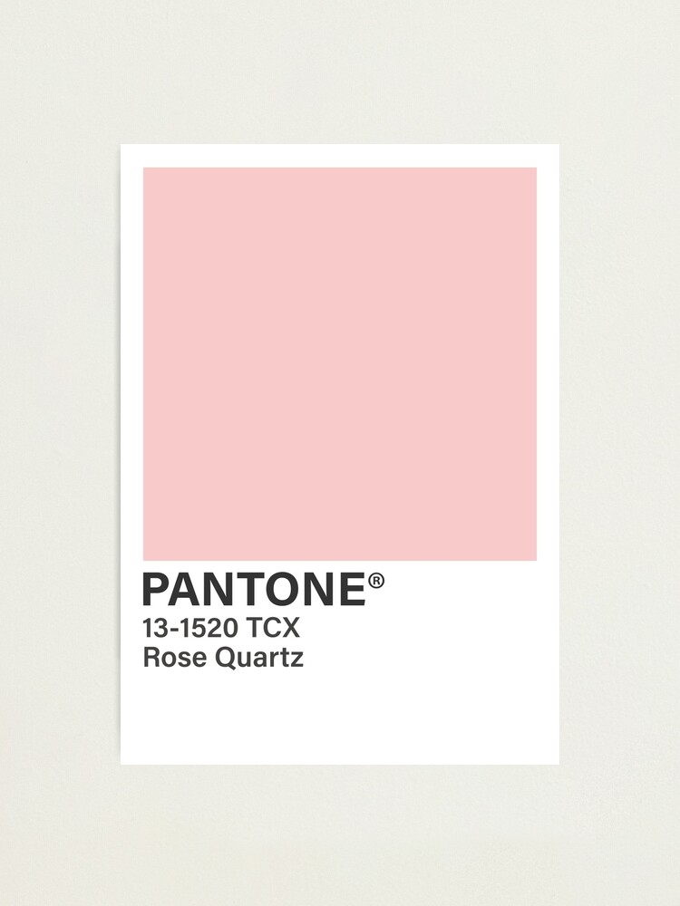 Alternate view of Rose Quartz Photographic Print