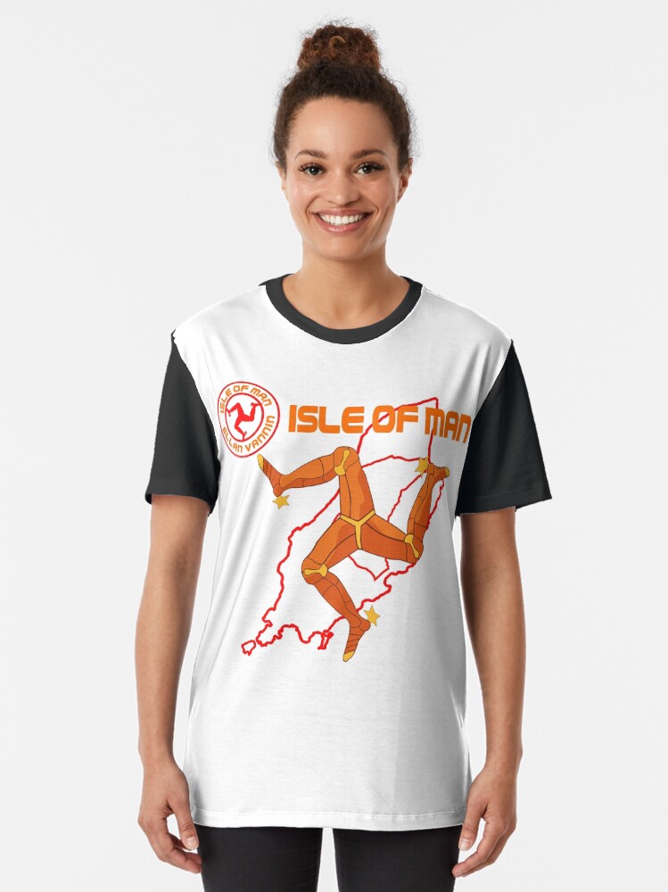 Alternate view of The Isle of Man Graphic T-Shirt