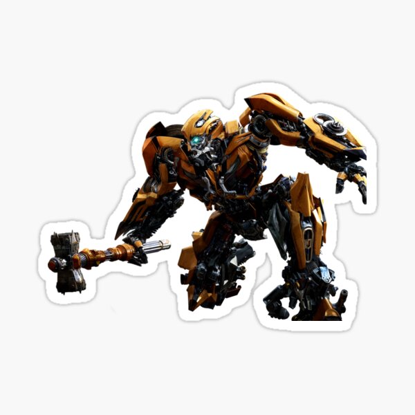 Sticker Bumblebee Transformers Redbubble