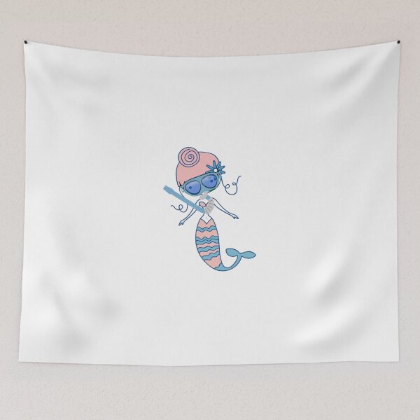 Item preview, Mermaid mermaid with snorkel designed and sold by lsvds.