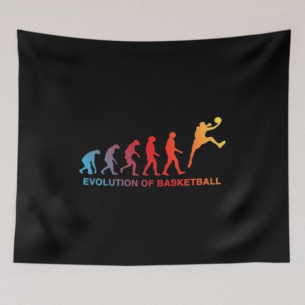 Item preview, EVOLUTION OF BASKETBALL GRADIENT III designed and sold by CharlieCreator.