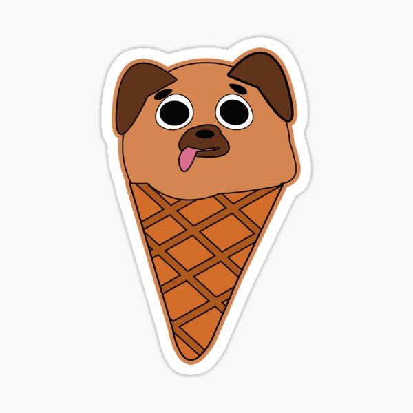 Italian Ice Stickers Redbubble - doge ice cream roblox