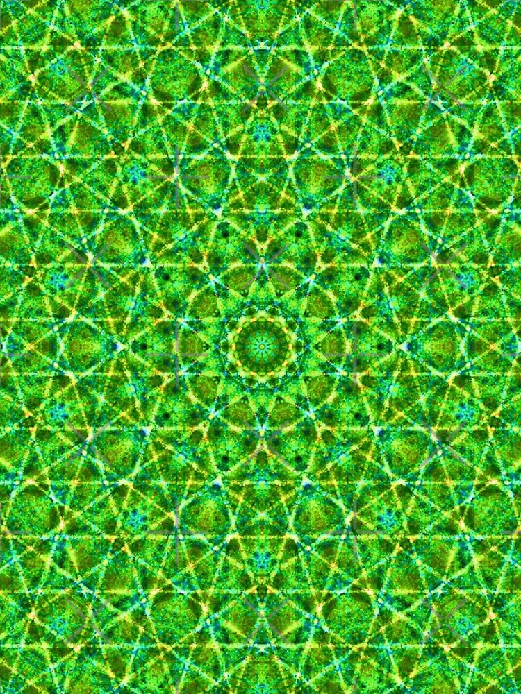 Grünes Netz Kaleidoskop von pASob-dESIGN