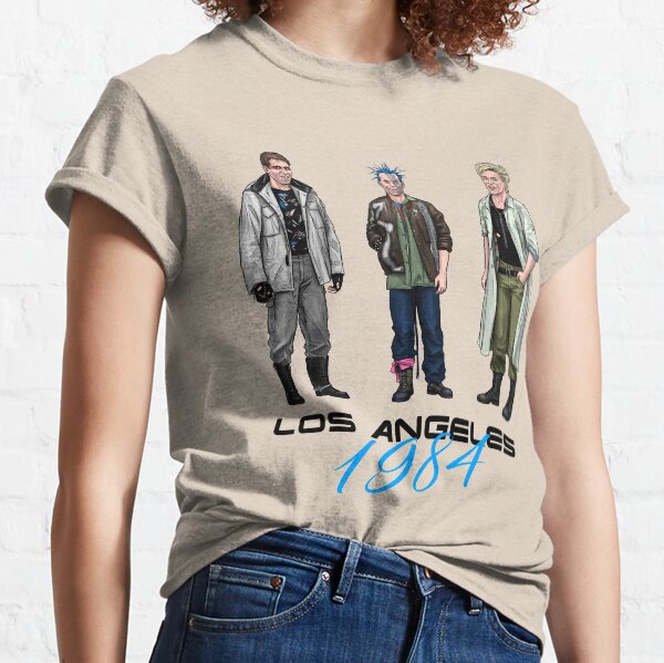 Los Angeles 1984 - Punk Trio Classic T-Shirt