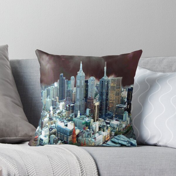 Item preview, Melbourne Skyline designed and sold by scribbledeath.