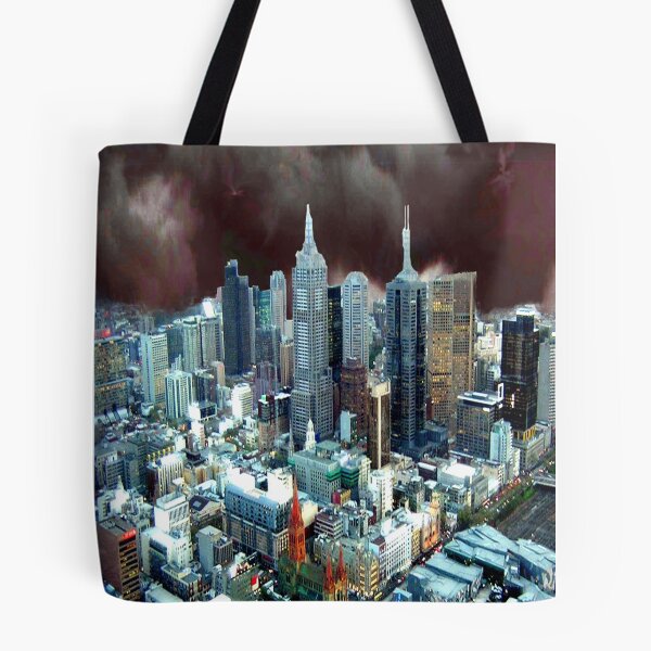 Item preview, Melbourne Skyline designed and sold by scribbledeath.