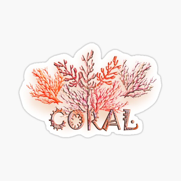 CORAL-CORAL 234. Sticker