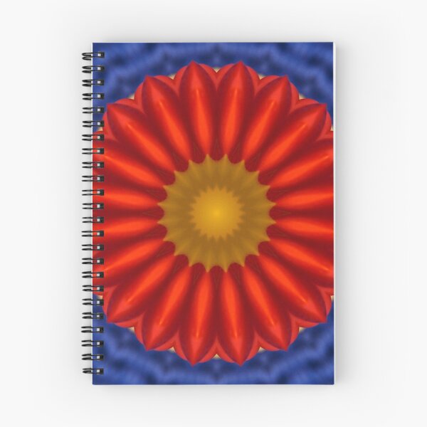 Item preview, Ente auf Blau mit Rot Kaleidoscope designed and sold by pASob-dESIGN.