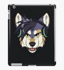 Kopfhörer Wolf iPad-Hülle & Klebefolie