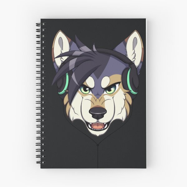 Item preview, Headphone Wolf designed and sold by 8Bit-Paws.