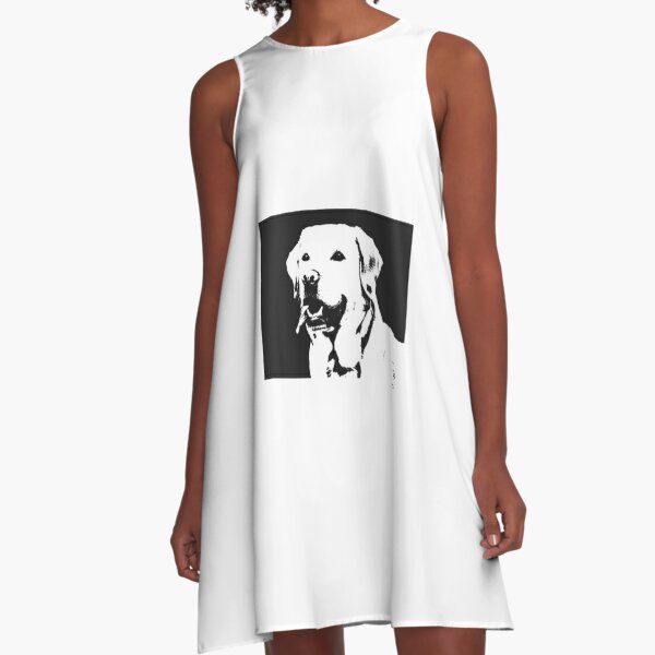 Loving Dog A-Line Dress