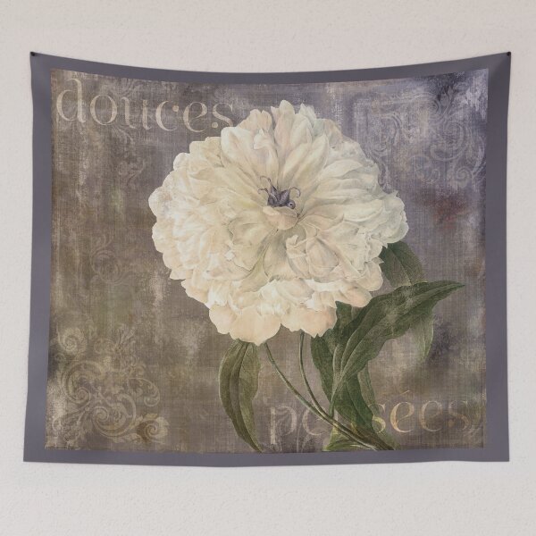 Item preview, Douces Pensées Paon designed and sold by Sasha Art Gallery.