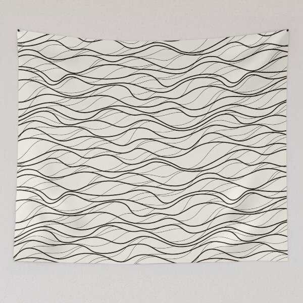 Item preview, Wavy Stripes Pattern Light designed and sold by lizious.