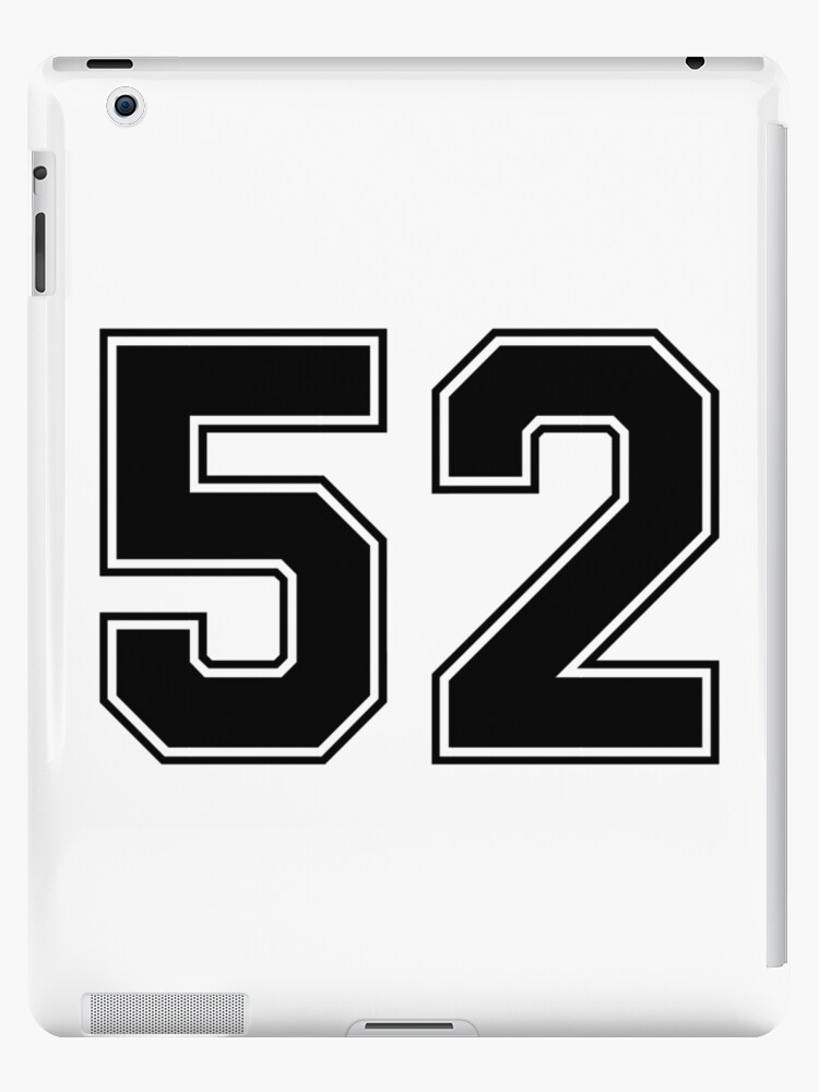 45 American Football Classic Vintage Sport Jersey Number in black number on  white background for american football, baseball or basketball | Canvas