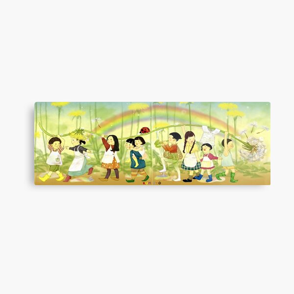 Hidden little children Metal Print